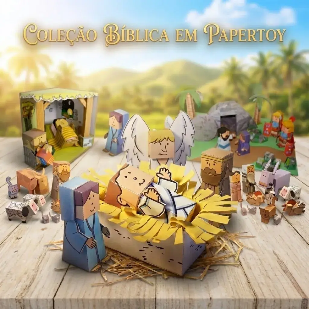 Coleção Bíblica em Papertoy